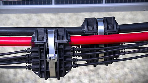 Nextracker's trunk cable connector. 