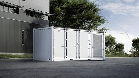 Volvo Energy's latest BESS.