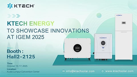 Ktech's exhibits at IGEM 2025.