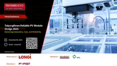 Live Blog: Nov. 06, 2025:TaiyangNews Reliable PV Module Design Conference