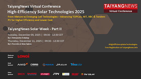  Dec 9 -10: High-Efficiency Solar Technologies 2025 Part II