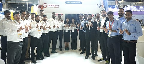 GoodWe's booth at REI Expo 2025.