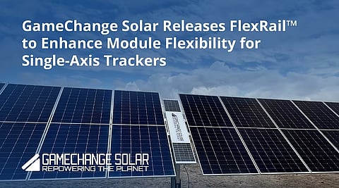 GameChange Solar's Genius tracker-based PV plant. 