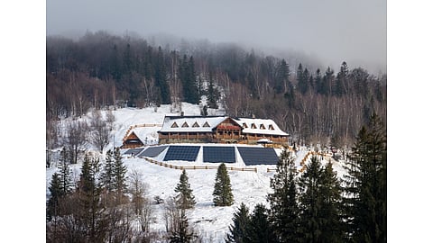 Distributed generation, Solar in snow