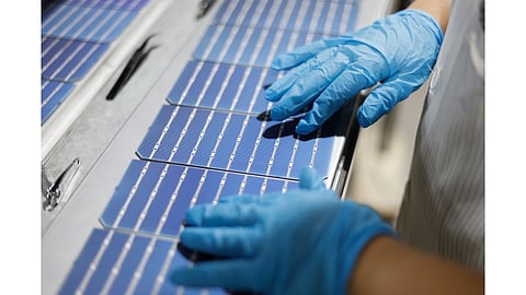 Solar cell manufacturing