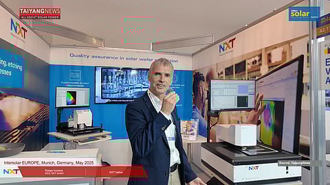 Inline Optical Metrology for Advanced Cell Layers: NXT's HELIOS platform for non-contact, high speed layer monitoring supports TOPCon, HJT, and IBC cells with nanometer-scale precision. (Source: TaiyangNews)