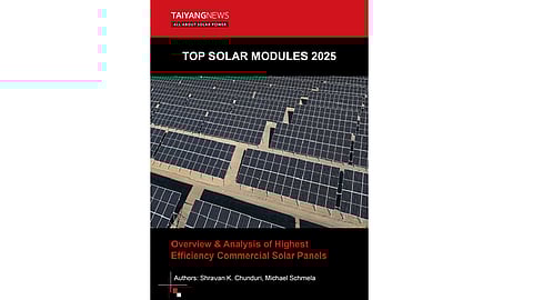 The 7th TOP SOLAR MODULES analysis records a new benchmark efficiency of 24.8%, while the top three ranks remain dominated by BC technology