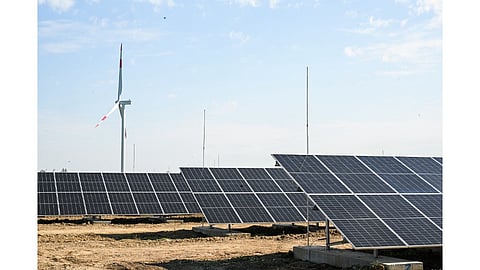 Solar and wind project
