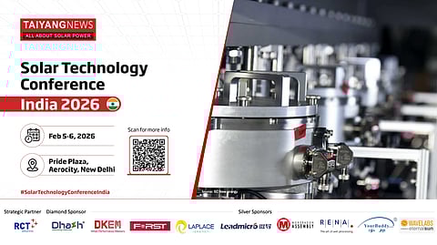 Feb. 5/6, 2026: TaiyangNews Solar Technology Conference India 2026