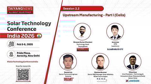 TaiyangNews Solar Technology Conference 2026