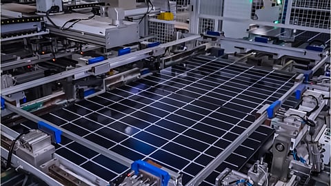 Solar module manufacturing