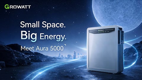 Growatt's latest balcony ESS.