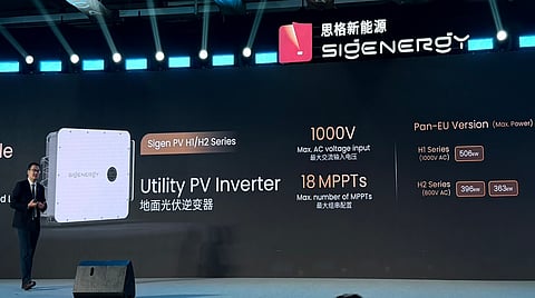Sigenergy utility pv inverter
