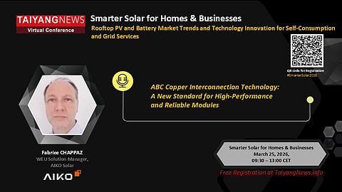 AIKO at TaiyangNews Smarter Solar For Homes & Businesses Conference 