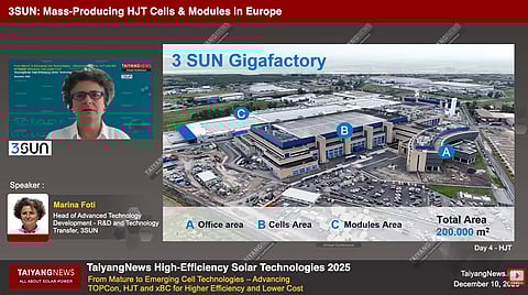 3SUN_HJT_Gigafactory