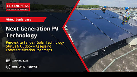 April 22, 2026: Next-Generation PV Technology