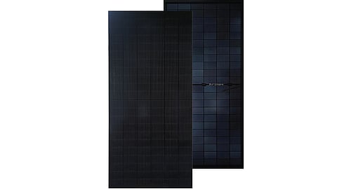 Premier Energies’ NeoBlack DCR module features an all-black design with in-house-manufactured TOPCon cells for rooftop applications. (Photo Credit: Premier Energies)