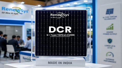 RenewSys’s bifacial n-type TOPCon solar cells have been included in the MNRE’s ALMM List-II under the latest revision for domestic solar cell manufacturing approvals.