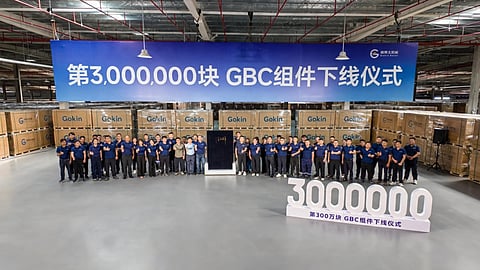Gokin Solar Exceeds 3 Million BC Module Production