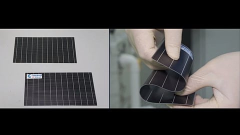 Tianzhou-10 Carries Flexible Monocrystalline Silicon Solar Cell Samples Into Space