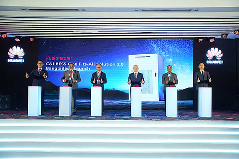 Huawei's latest launch event in Bangladesh.
