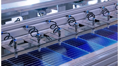 Solar cell manufacturing