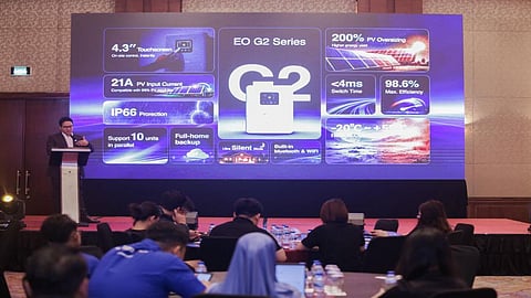 GoodWe's event in Jakarta.