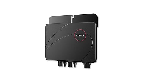 Atmoce's MI-Series 2-in-1 Microinverter, a finalist for The smarter E AWARD 2026 in the Photovoltaics category, combines module-level power conversion with active snow removal and AI-enabled monitoring functions. 