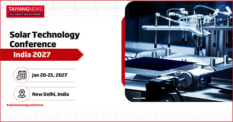 Jan. 20/21, 2026:Solar Technology & Storage Conference. India 2027