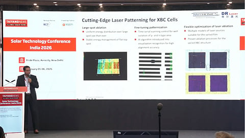 DR Laser highlighted large-spot ablation, AI-assisted patterning, and flexible laser ablation optimization as key areas supporting the processing requirements of back-contact solar cells. (Photo Credit: TaiyangNews)
