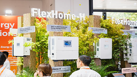 Solis' home & C&I ESS at Intersolar. 