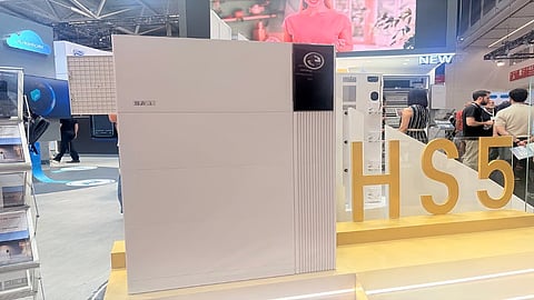 SAJ's residential ESS at Intersolar.