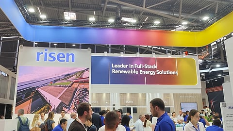 Risen Energy highlighted its Hyper-ion Pro utility-scale module and integrated energy storage portfolio at Intersolar Europe 2026. 