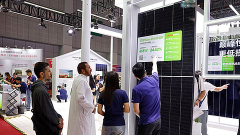 Lesso Solar highlighted its latest BC and TOPCon modules at SNEC 2026. 