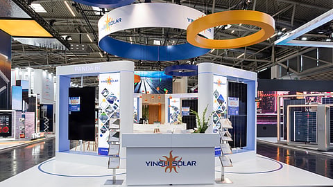 Yingli showcased its upgraded Panda photovoltaic module portfolio for utility-scale, C&I, and residential applications at Intersolar Europe 2026. 