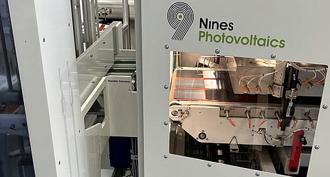 Nines PV is scaling its atmospheric dry etching technology for TOPCon processing, with an initial focus on poly-Si wraparound removal (Image Credit: Nines PV)