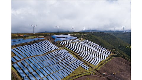 Solar and wind project