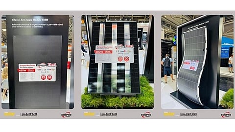 Sunpro Power presented its BC and TOPCon module portfolio at Intersolar Europe 2026. 