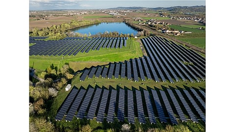 Solar power plant