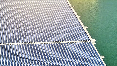 Floating solar