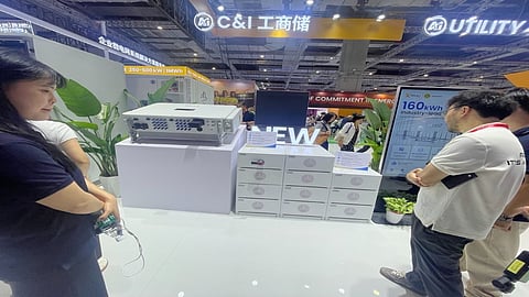 SolaX Power's booth at SNEC 2026.