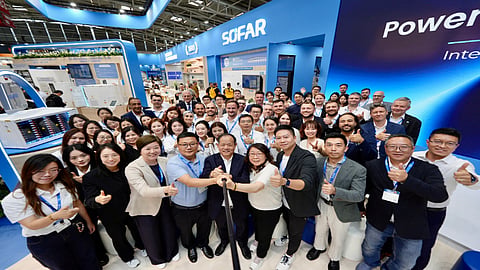 SOFAR's stall at Intersolar 2026.