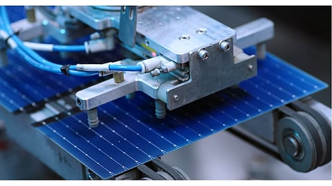 Solar cell manufacturing