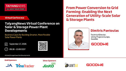 TaiyangNews Virtual Conference on Solar & Storage Power Plant Developments 