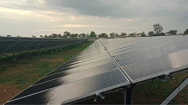 Solar power plant