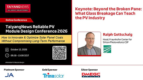 TaiyangNews Reliable PV Module Design Online Conference