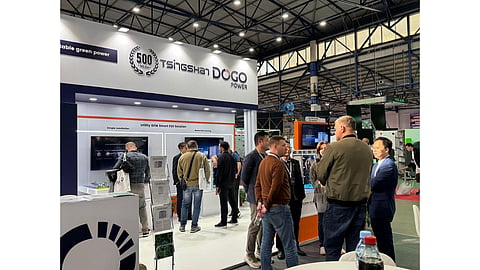 DoGo Power presented its 1.672 MWh containerized ESS for C&I applications at EcoEnergy Expo 2026 in Kyiv. 