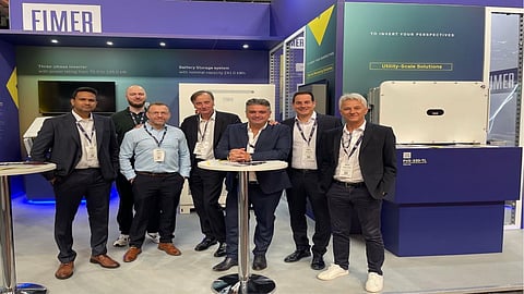 FIMER's booth at Solar & Storage Live UK