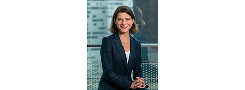 Engie’s new CEO Catherine MacGregor (in the picture) will define and implement the group’s strategic roadmap to speed up the growth of renewable energies as well as energy infrastructure during her term. (Photo Credit: Vincent Breton/Engie)