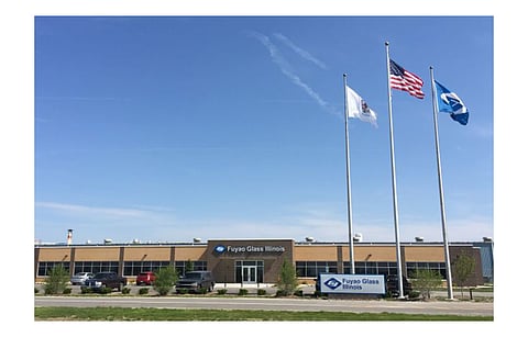 Fuyao Group’s subsidiary Fuyao Illinois will increase its production capacity in the US with 1 kiln and 2 floating glass production lines and 4 solar back glass lines. It currently operates 2 float glass lines here. (Photo Credit: Fuyao Group)